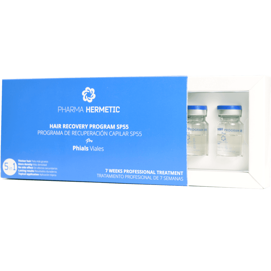Комплект “ Программа восстановления волос SP55” Виалы (5 мл) / Hair recovery program SP55 Vials